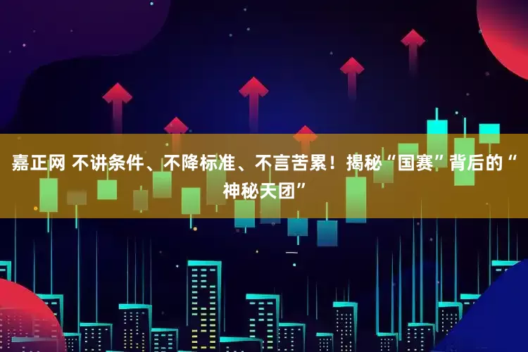 嘉正网 不讲条件、不降标准、不言苦累！揭秘“国赛”背后的“神秘天团”