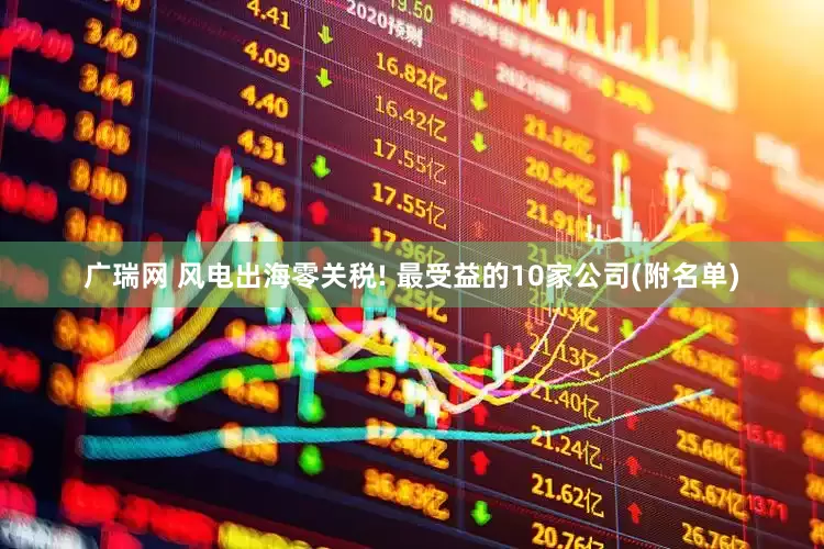 广瑞网 风电出海零关税! 最受益的10家公司(附名单)